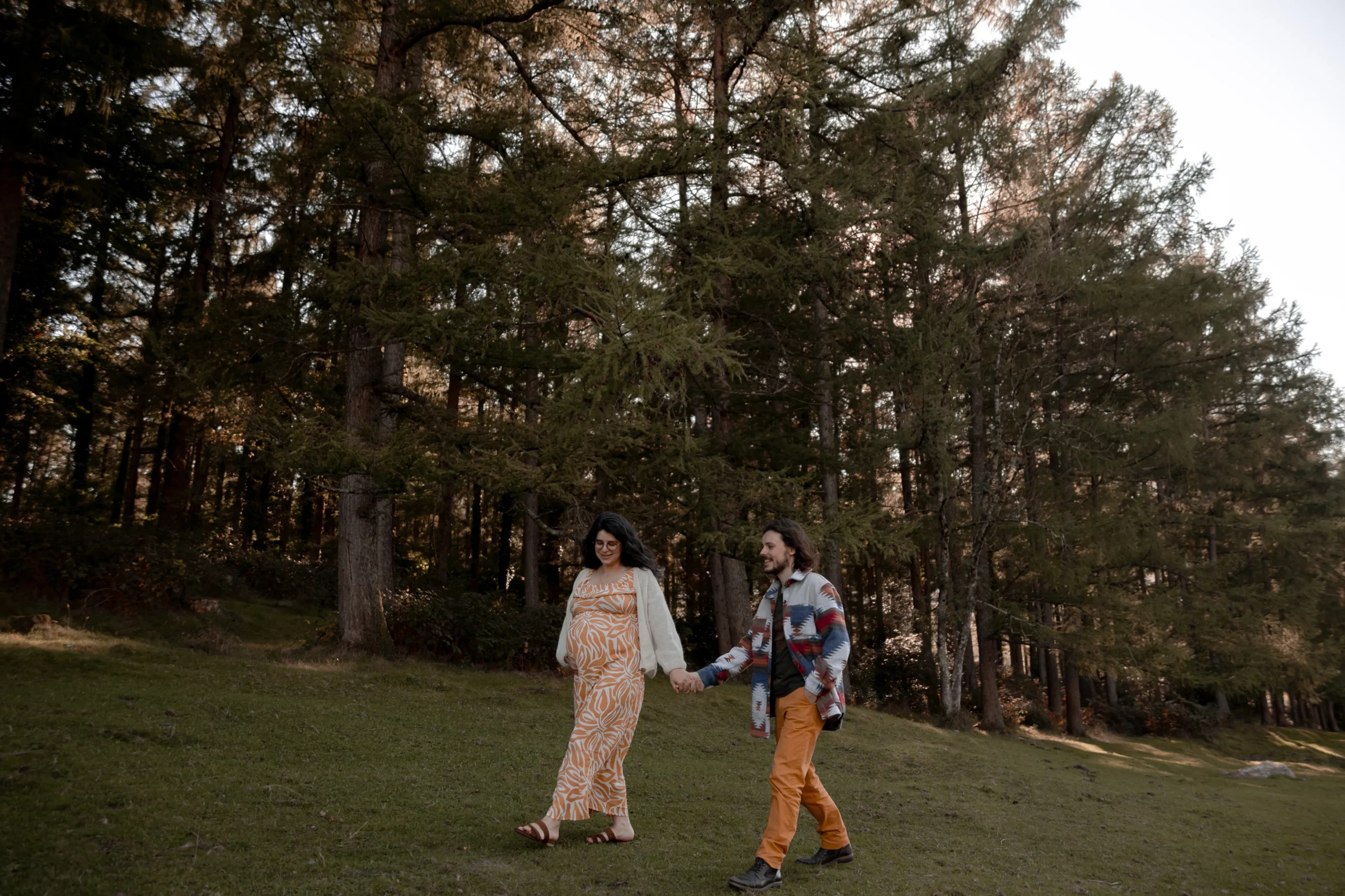 Une séance grossesse dans les Pyrénées proche de Pau